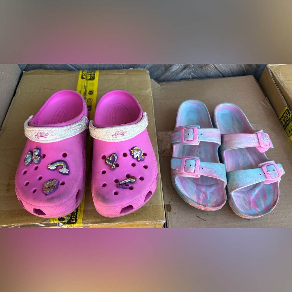 Size 6 big kids crocs
